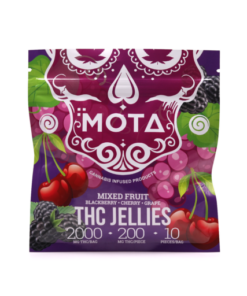 MOTA THC Mixed Fruit Jellies 2000mg THC
