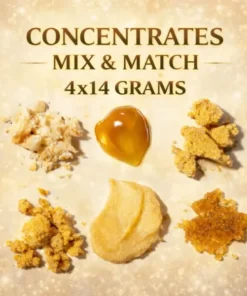 (4 x 14 Grams) – Concentrates Mix & Match